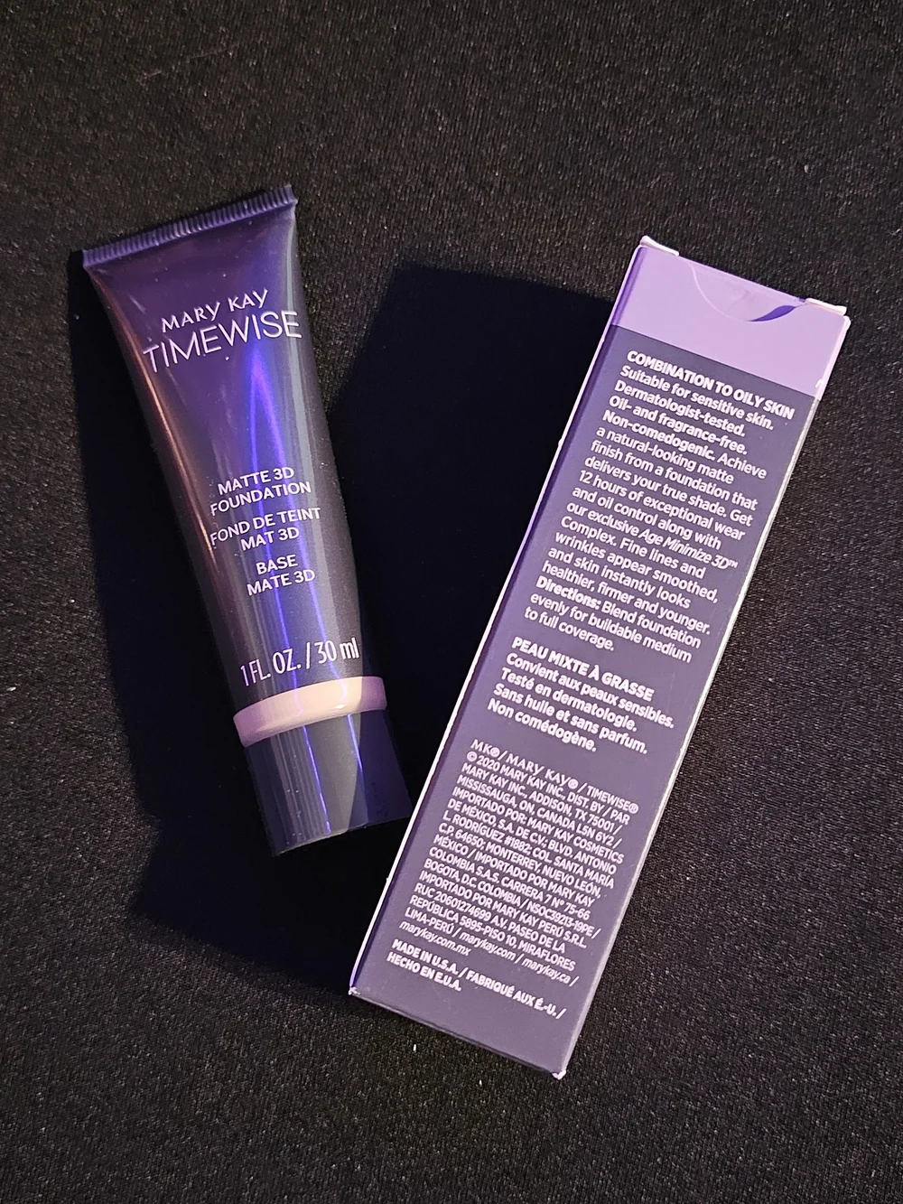 Mary Kay TimeWise Matte 3D Foundation — Beige W 160
